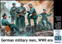 German military men, WWII era - Image 1