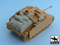 Sturmgeschtz III Ausf.G accessories set for Tamiya 32525, 13 resin parts